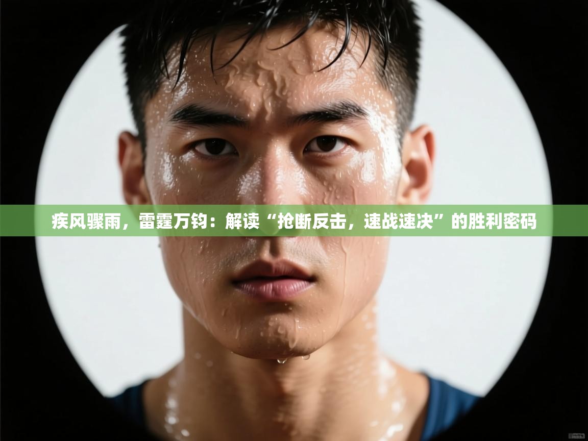 疾风骤雨,雷霆万钧:解读“抢断反击,速战速决”的胜利密码 第2张